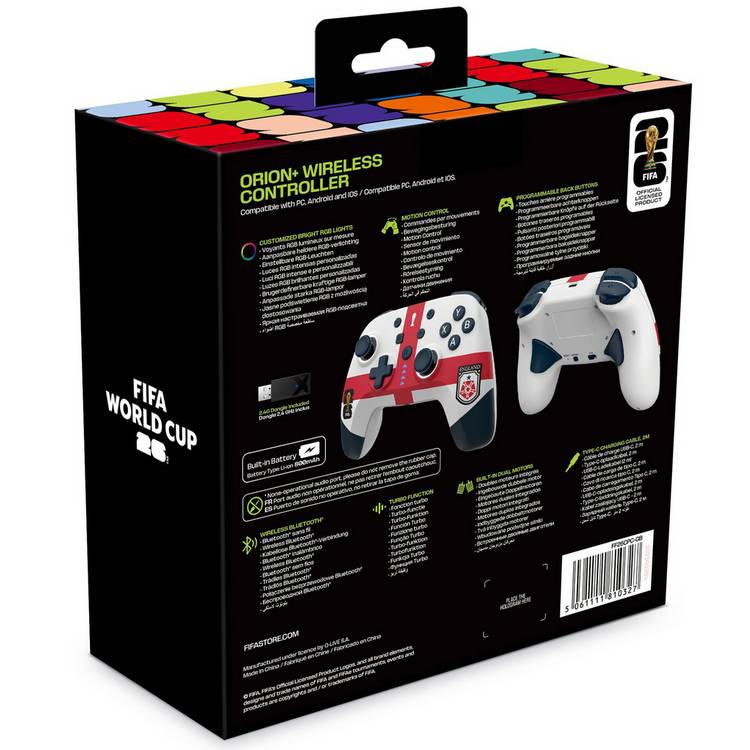FIFA World Cup wireless controller England edition, UK version