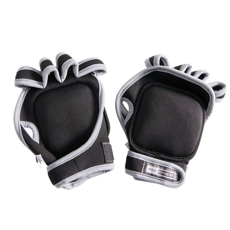 Pro Fitness weighted gloves 2x1kg (British brand)