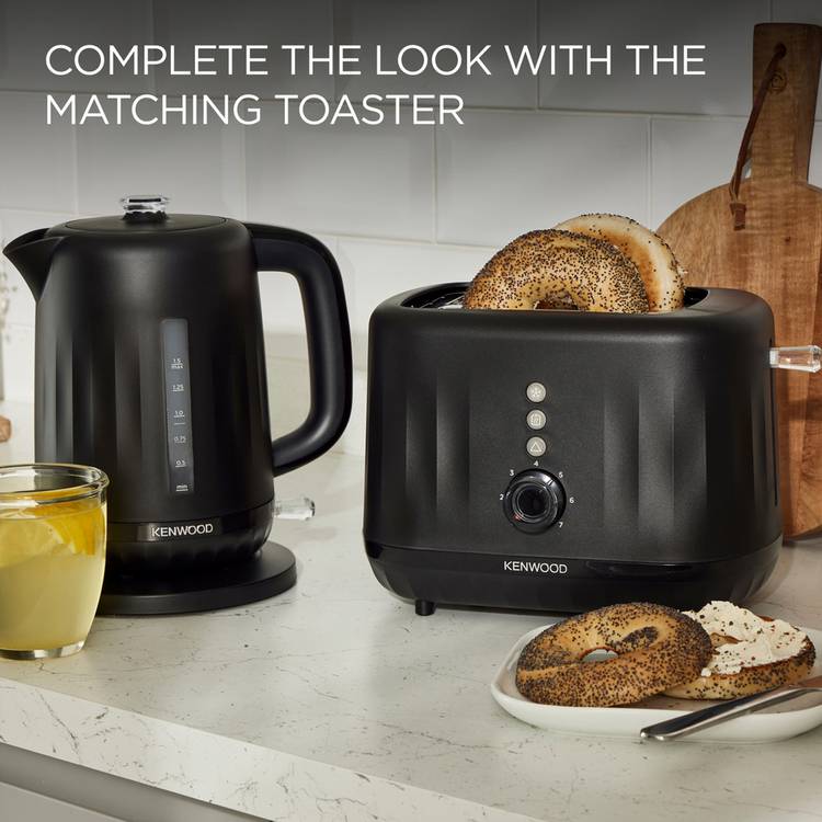 Kenwood Ripple Kettle black 1.5L - British product