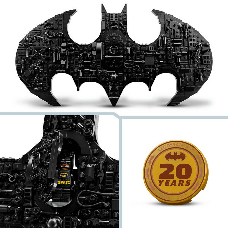 LEGO Batman Logo building set 678 pieces, UK version