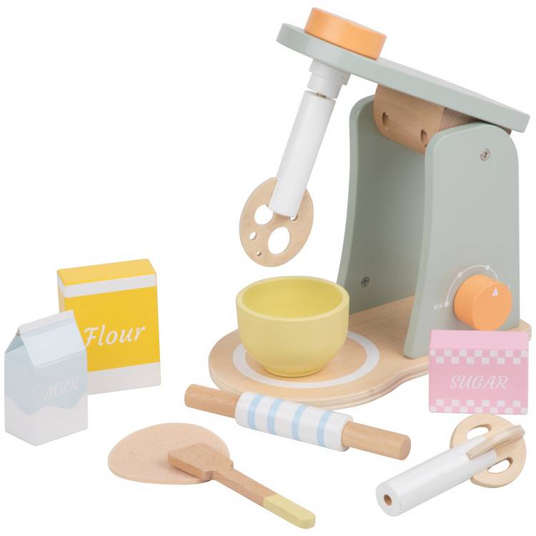 Chad Valley Wooden Baking Set, imported from the UK