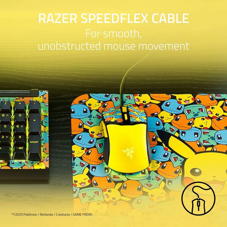 Razer Cobra Pokémon Edition gaming mouse (British brand)