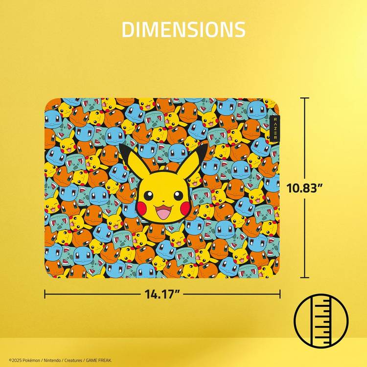 Razer Gigantus V2 Pokémon Edition mouse mat medium - British product