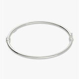 Argos Revere Sterling Silver Hinged Polished Bangle- Buy online at McGrocer