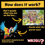 Wasgij Retro Antique Hunt jigsaw puzzle 1000 pieces, UK version
