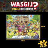 Wasgij Retro Antique Hunt jigsaw puzzle 1000 pieces, UK version