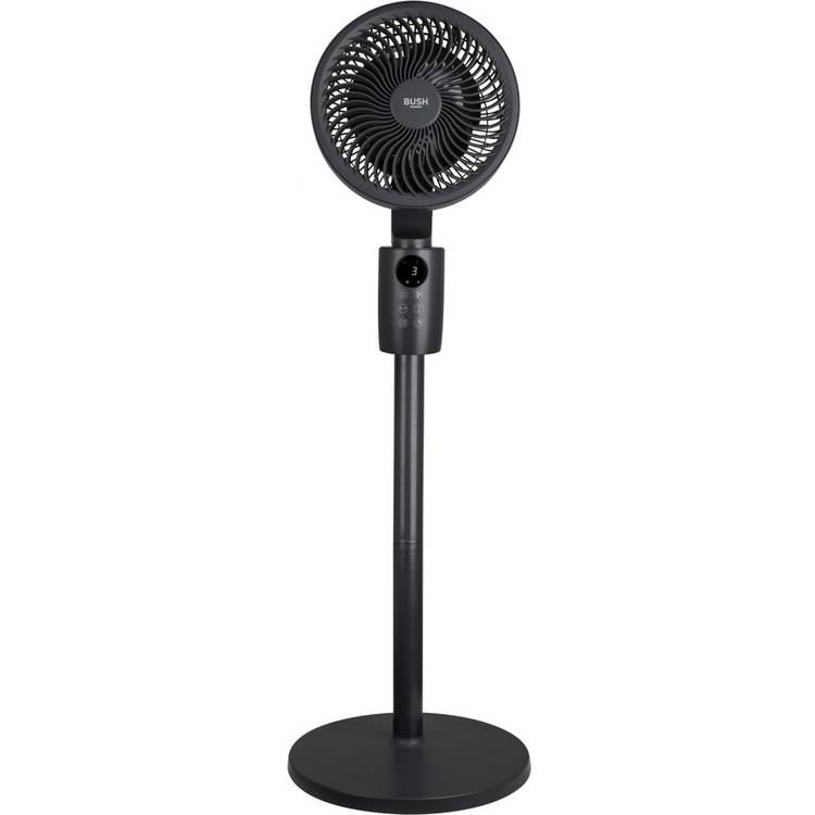 Bush 3D pedestal fan 8 inch black, imported from the UK