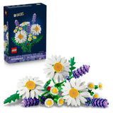 LEGO Botanicals Daisies artificial flower building set 133 pieces (British brand)
