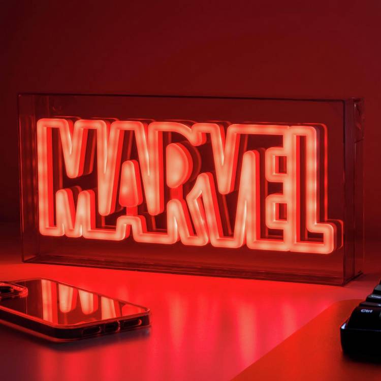 Marvel LED neon light red 30cm, UK version