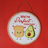 Argos Widdop Love Is Sweet Hanging Avocado Plaque- Buy online at McGrocer
