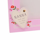 Widdop Love Life heart photo frame 6x4 inch - British product