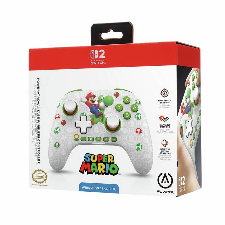 PowerA Super Mario wireless controller, imported from the UK