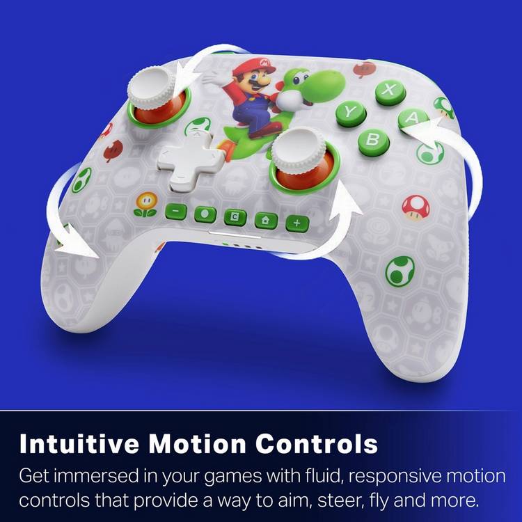 PowerA Super Mario wireless controller, imported from the UK
