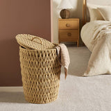 Argos Home 50L chunky knit laundry basket, imported from the UK