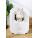 M-PETS SMARTO M600 automatic cat litter tray white - British product
