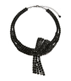 Marina Rinaldi rhinestone butterfly choker, imported from the UK