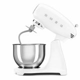 Smeg white stand mixer SMF05WHUK, imported from the UK
