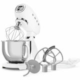 Smeg white stand mixer SMF05WHUK, imported from the UK