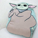Mandalorian Friend Shaped cushion 40x36cm (British brand)