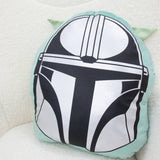 Mandalorian Friend Shaped cushion 40x36cm (British brand)