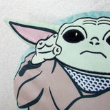 Mandalorian Friend Shaped cushion 40x36cm (British brand)