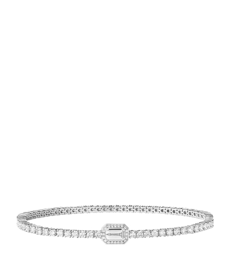 Boucheron Rivière Vendôme white gold diamond bracelet - British product