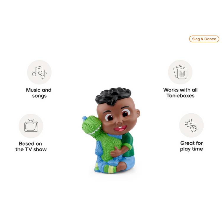 tonies Cocomelon Cody audio character, imported from the UK