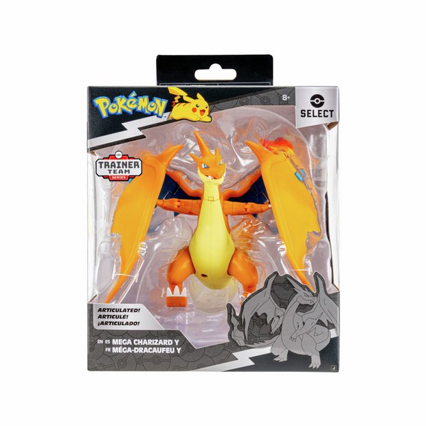 Pokemon Mega Charizard Y figure 6 inch, UK version