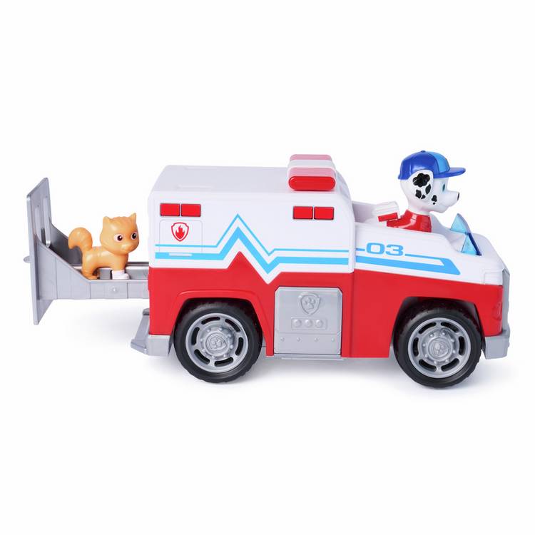 PAW Patrol toy lorry Marshall rescue responder, imported from the UK
