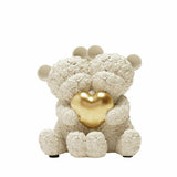 Widdop resin twin bears ornament, 8cm tall, UK version
