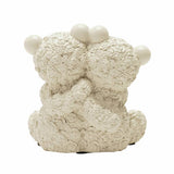 Widdop resin twin bears ornament, 8cm tall, UK version