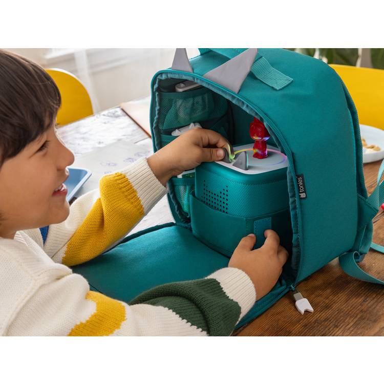 tonies Tropical Teal children's backpack with Toniebox, imported from the UK