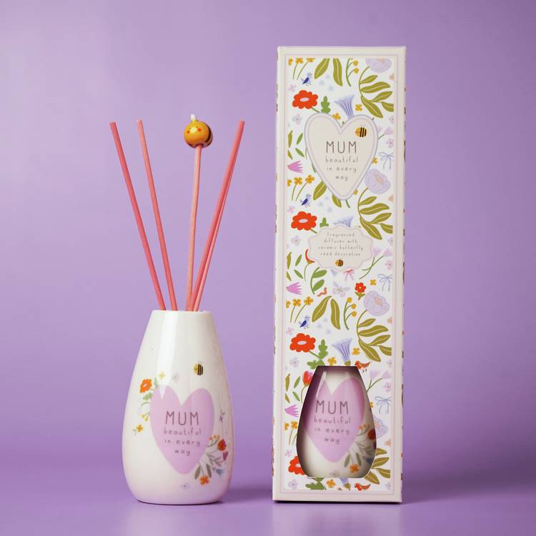 Widdop ceramic reed diffuser Mum 100ml (British brand)