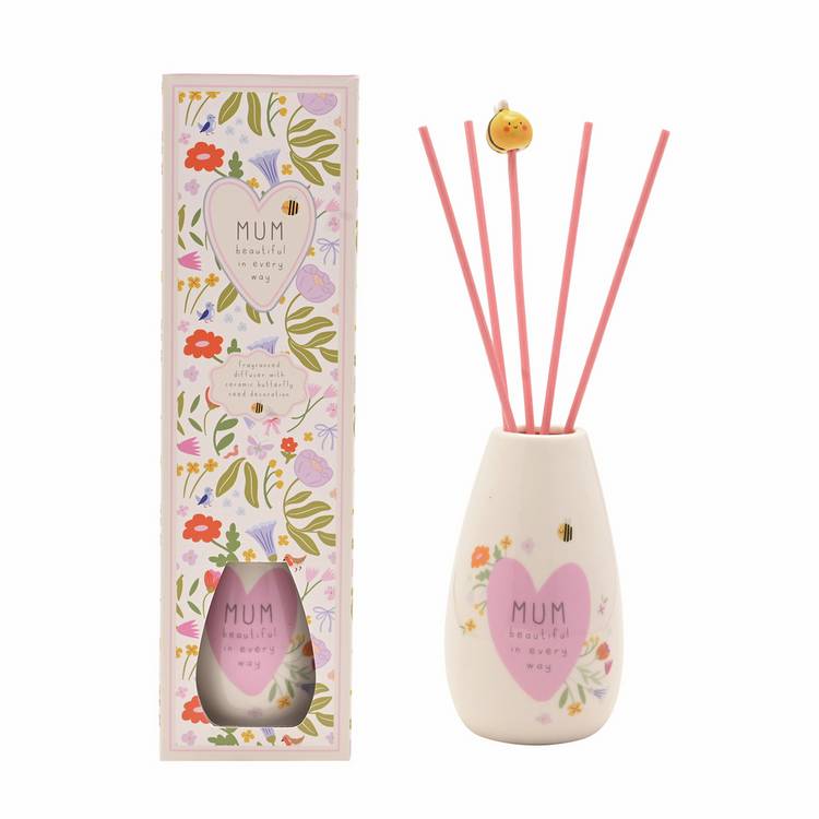Widdop ceramic reed diffuser Mum 100ml (British brand)