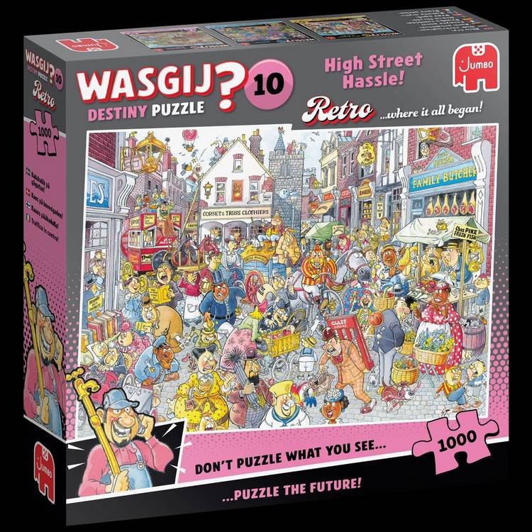 Wasgij Retro Destiny puzzle 1000 pieces - British product