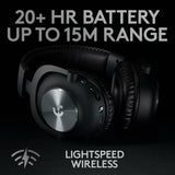 Logitech G Pro X Lightspeed wireless gaming headset, imported from the UK