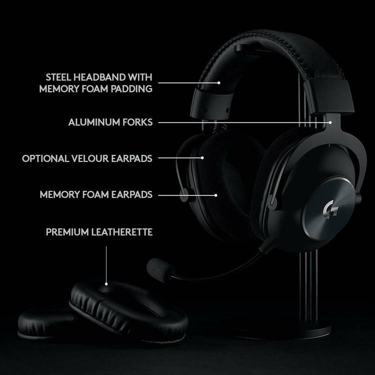 Logitech G Pro X Lightspeed wireless gaming headset, imported from the UK