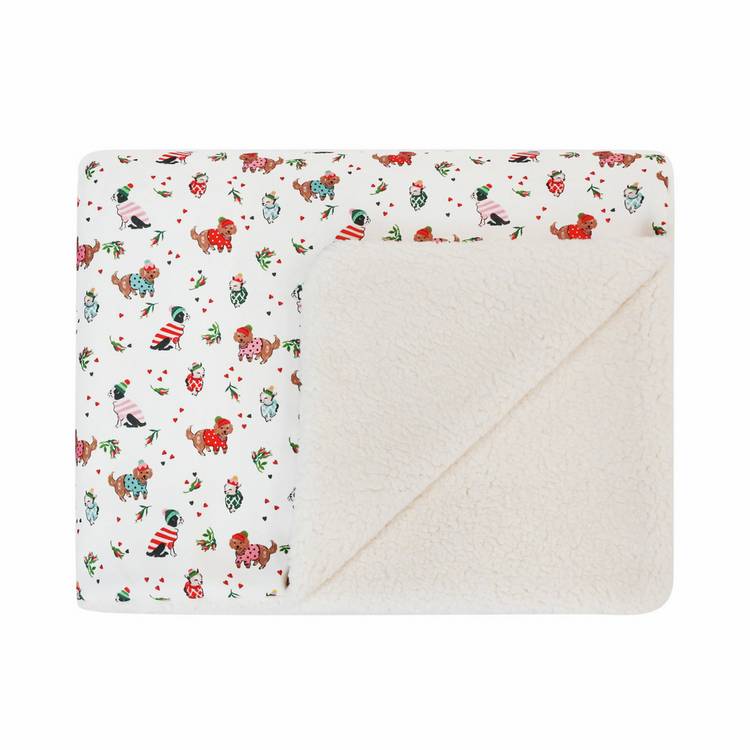 Cath Kidston Hearts and Roses pet blanket medium (British brand)