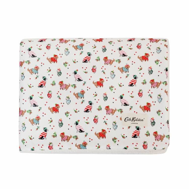 Cath Kidston Hearts and Roses pet blanket medium (British brand)