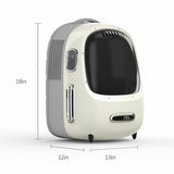 PETKIT Breezy 2 Smart Cat Carrier White (British brand)