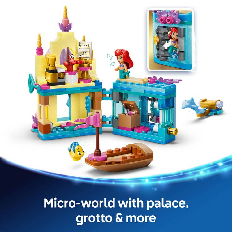 LEGO Disney Princess Ariel Magical Mini Palace 43285, UK version