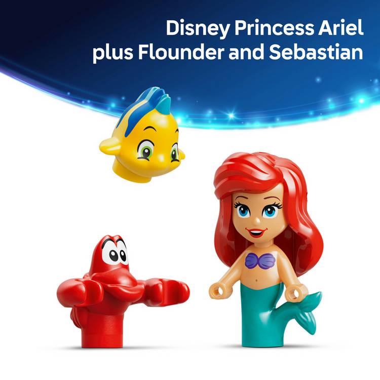 LEGO Disney Princess Ariel Magical Mini Palace 43285, UK version