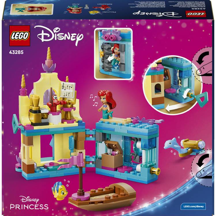 LEGO Disney Princess Ariel Magical Mini Palace 43285, UK version