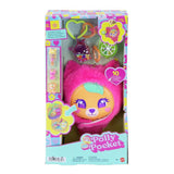 Polly Pocket plushie bear compact doll playset - British product