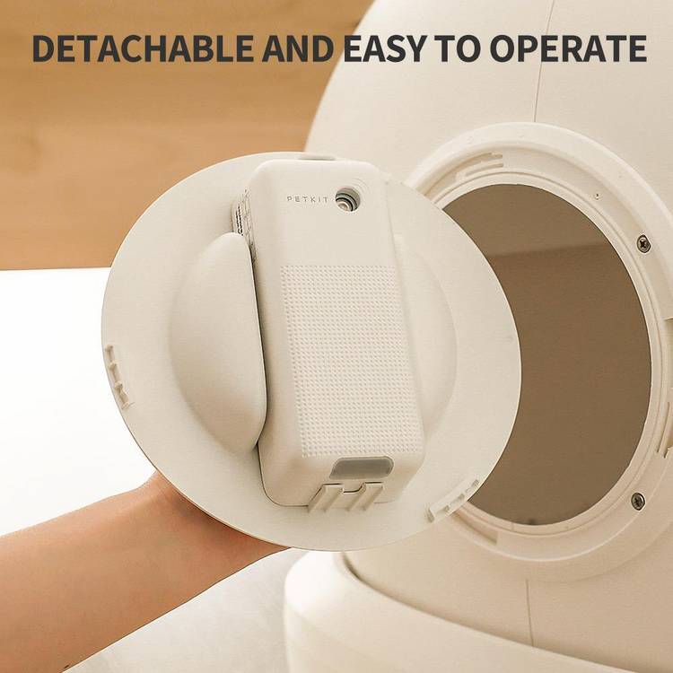 PETKIT self-cleaning cat litter tray white - British product
