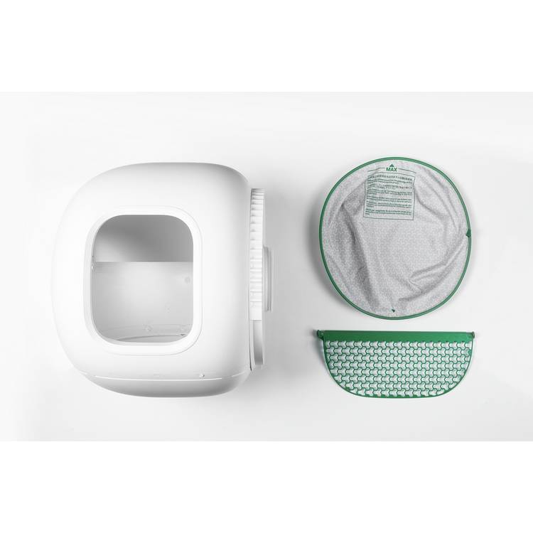 PETKIT self-cleaning cat litter tray white - British product