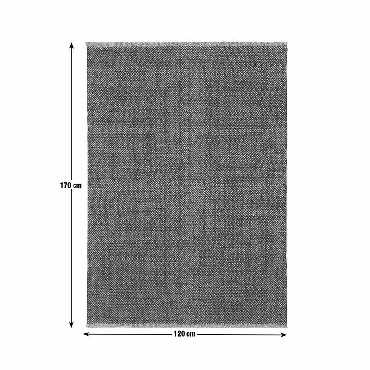 Argos Home herringbone navy rug 120x170cm - British product