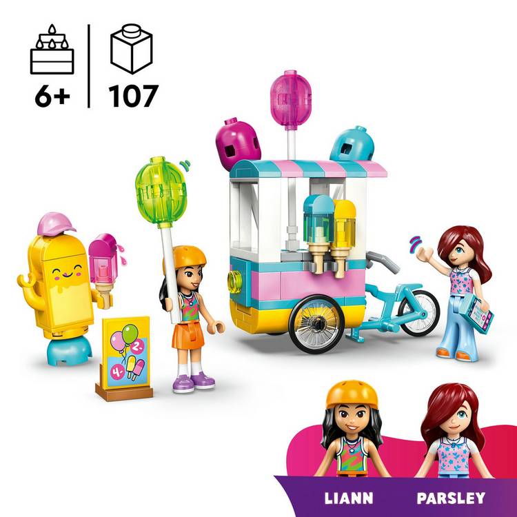 LEGO Friends Ice Cream Balloon Stand 107pc set, imported from the UK