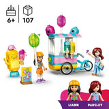 LEGO Friends Ice Cream Balloon Stand 107pc set, imported from the UK