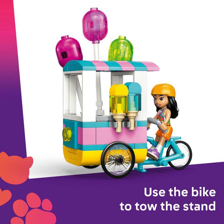 LEGO Friends Ice Cream Balloon Stand 107pc set, imported from the UK